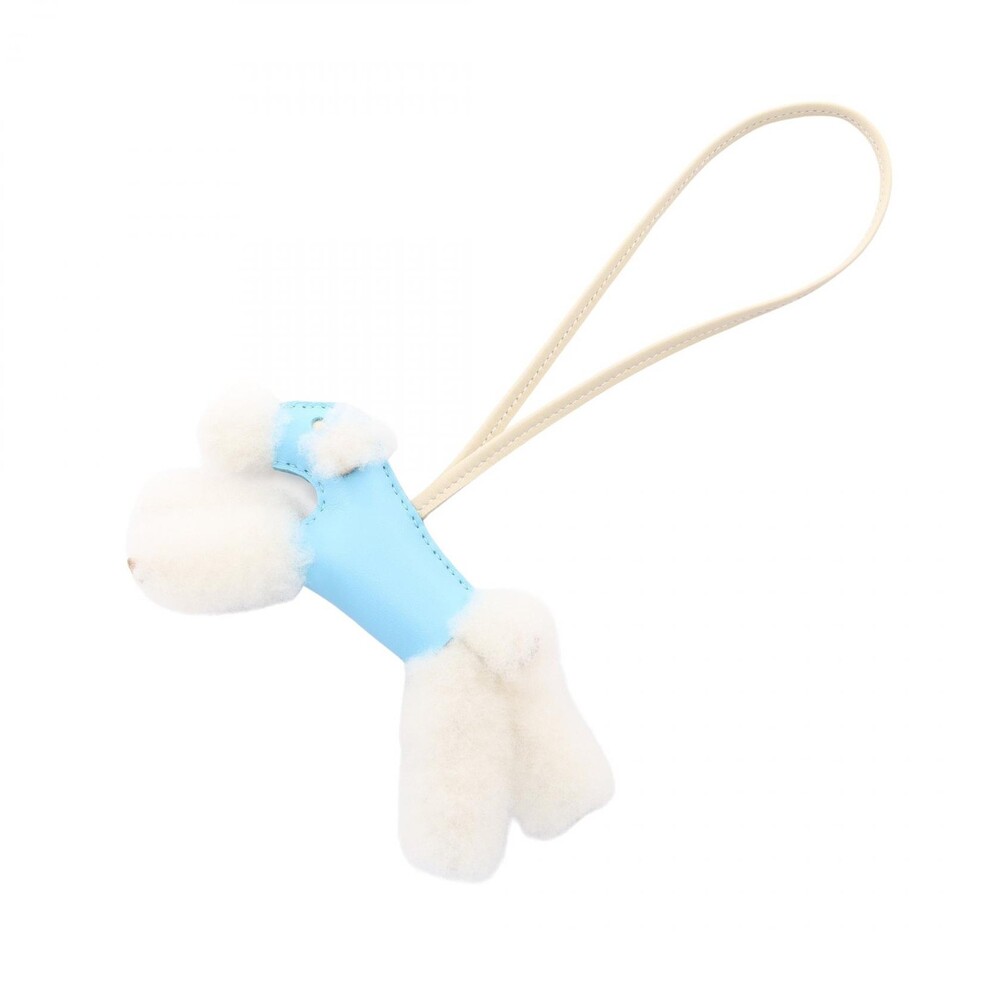 Hermes Buddy Bag Charm K Agneau Milo #334917H11B